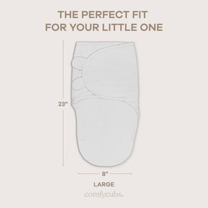 Easy Swaddle Blankets in Stone, Sage, Azul, Pack of 3 | Comfy Cubs - additional view