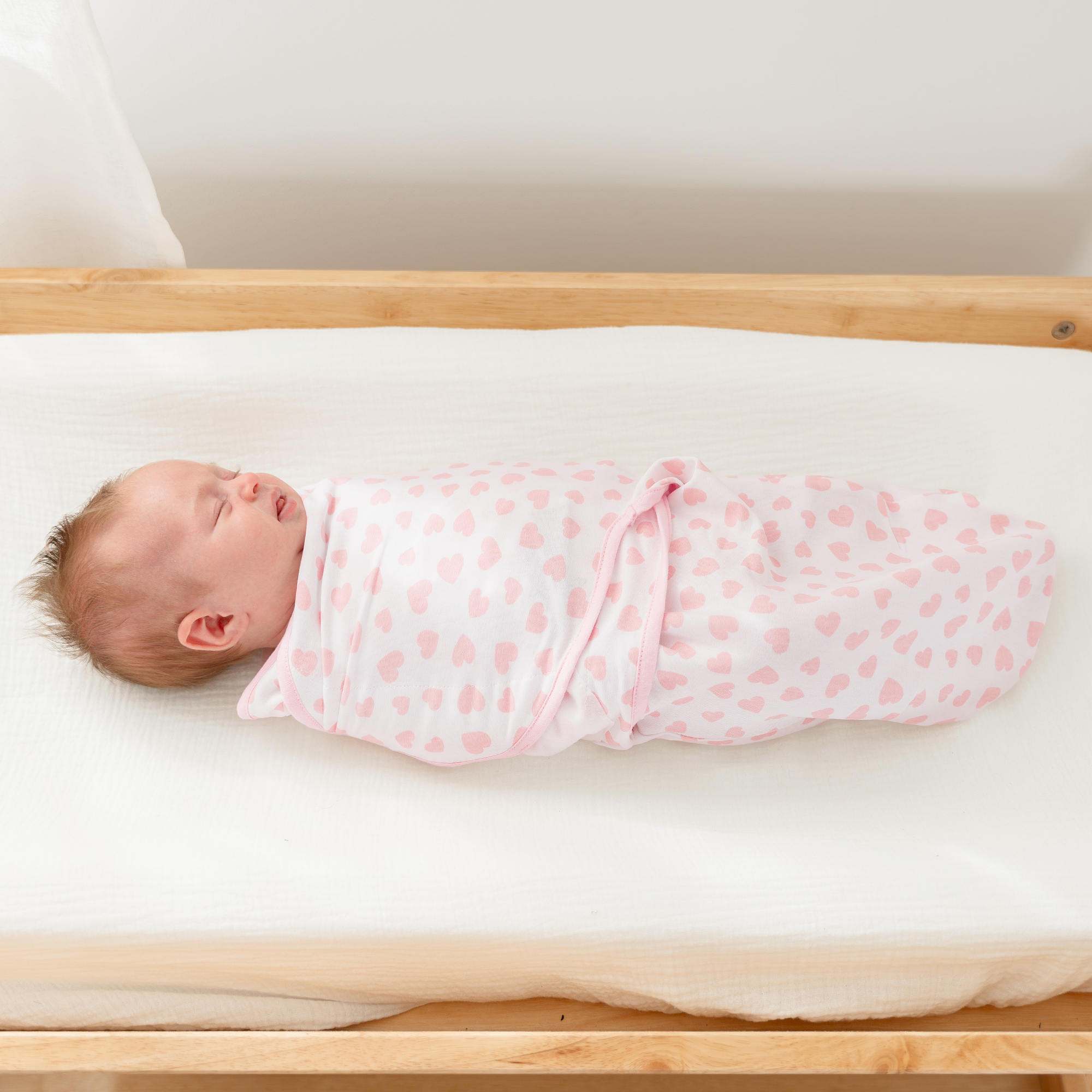 Easy Swaddle Blankets in Pink, Pack of 3 | Comfy Cubs - additional view