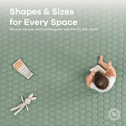 Play Mat with Non-Slip Bottom - Fern