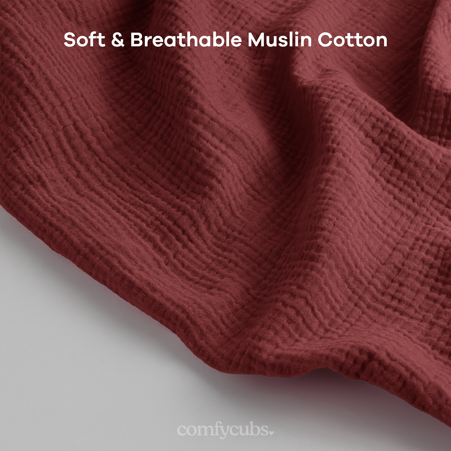 Muslin Nursing Cover - Wine