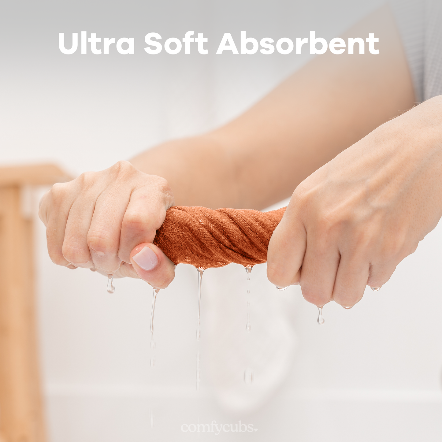 Muslin Washcloths - Garnet