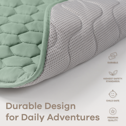 Play Mat with Non-Slip Bottom - Fern