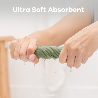 Muslin Washcloths - Sage