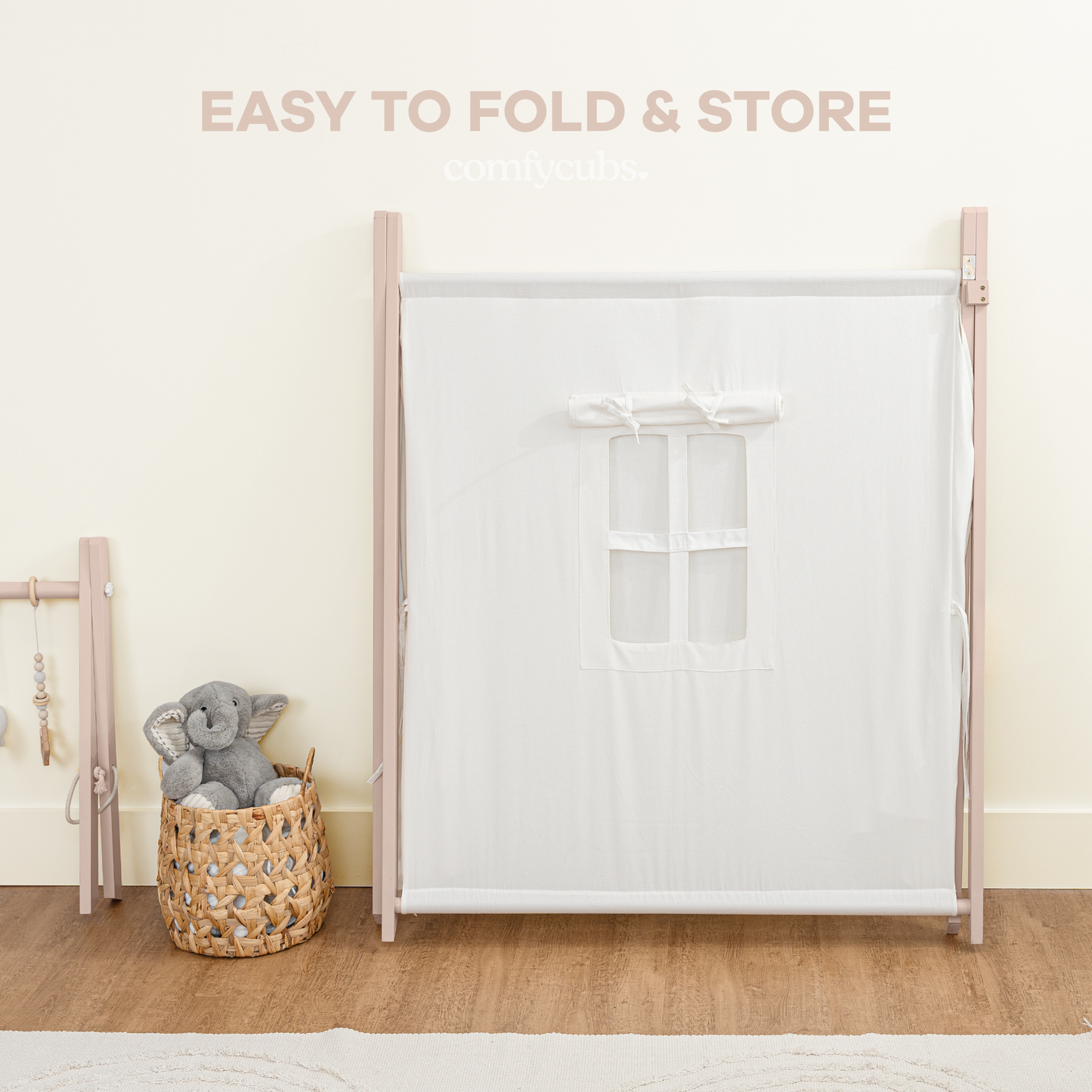 Kids Indoor Play Tent - Blush