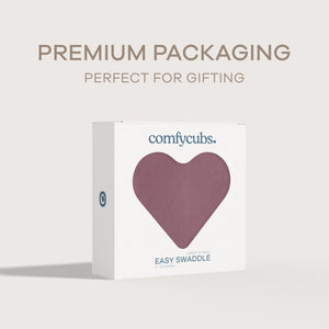 Easy Swaddle Blankets - Mulberry, Pack of 1 | Comfy Cubs - additional view