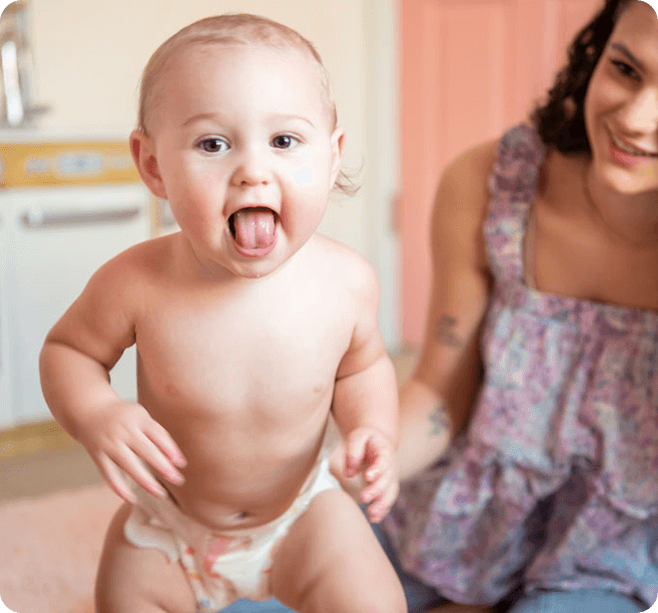 Diaper Box & Wipes Bundle | 100% Cotton-Lined TCF Diapers Size 1-6 | Kudos