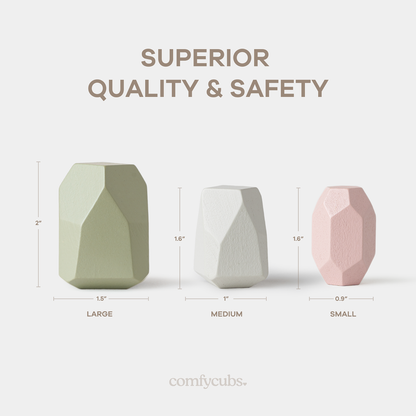 Stacking Blocks for Toddlers, Neutral Pack