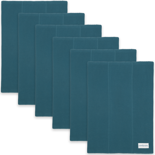 Cotton Burp Cloths - Neptune