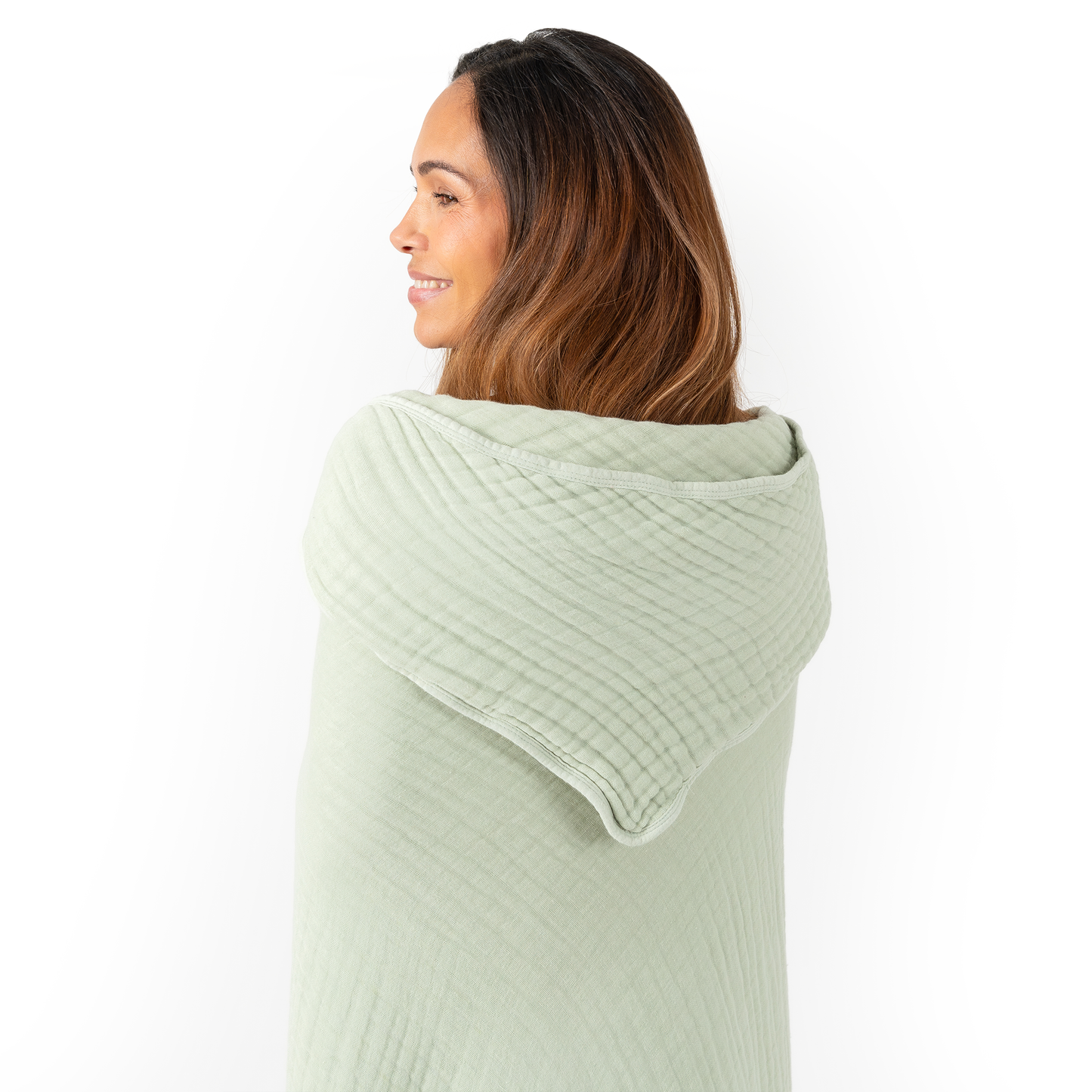 Adult Muslin Hooded Towel