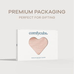 Baby Car Seat Cover in Blush | Comfy Cubs - additional view