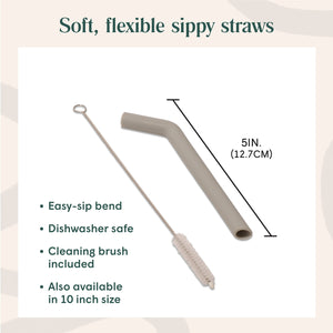 Silicone Straws | Natemia - additional view