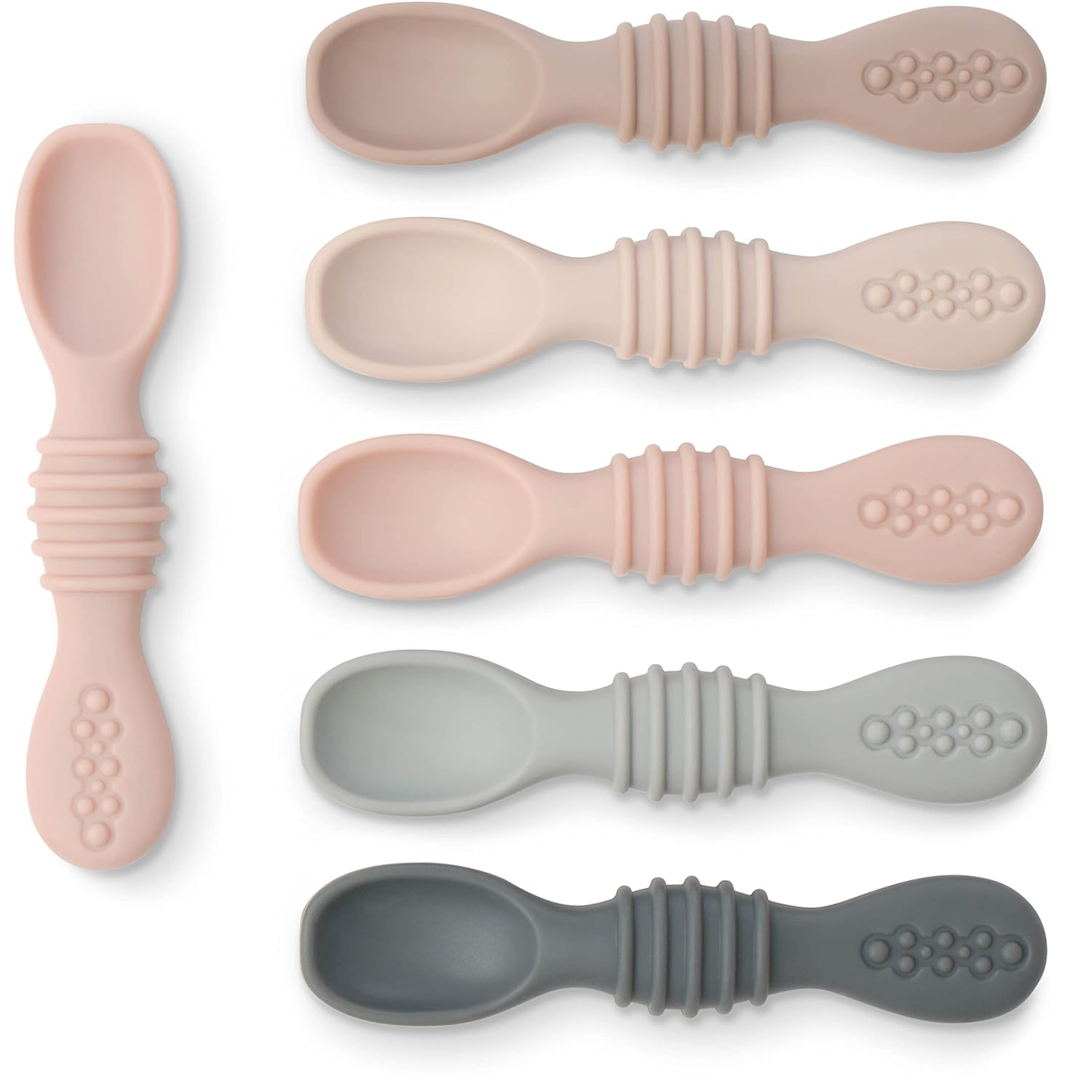 Self-Feeding Silicone Spoons | Natemia - additional view