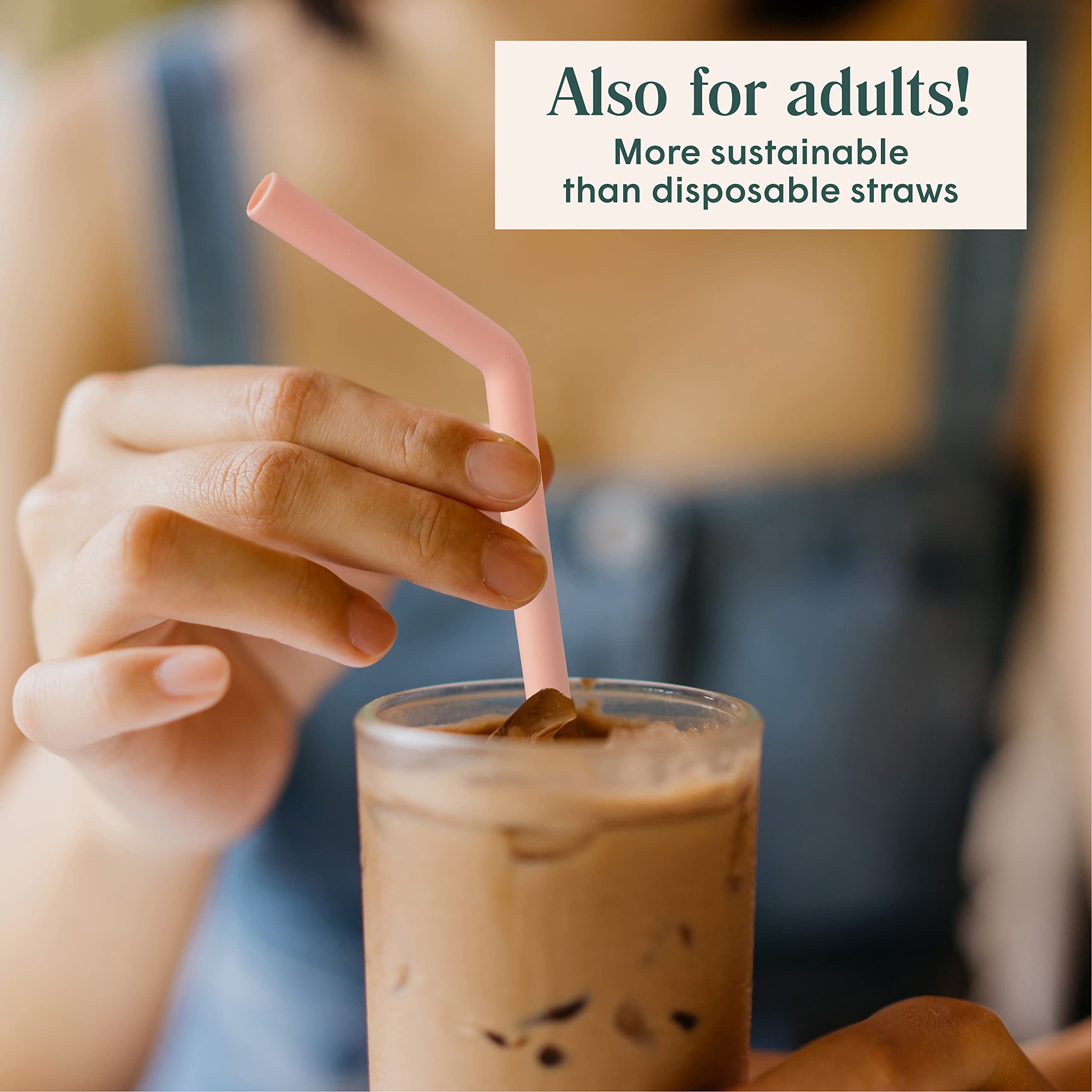 Silicone Straws | Natemia - additional view