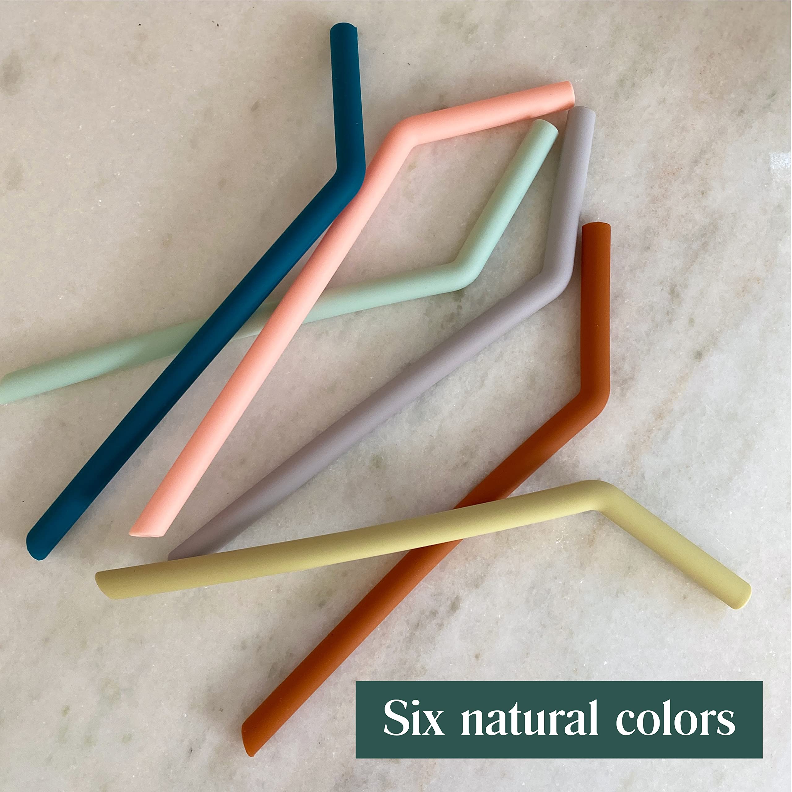 Silicone Straws | Natemia - additional view