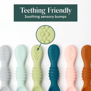 Self-Feeding Silicone Spoons | Natemia - additional view