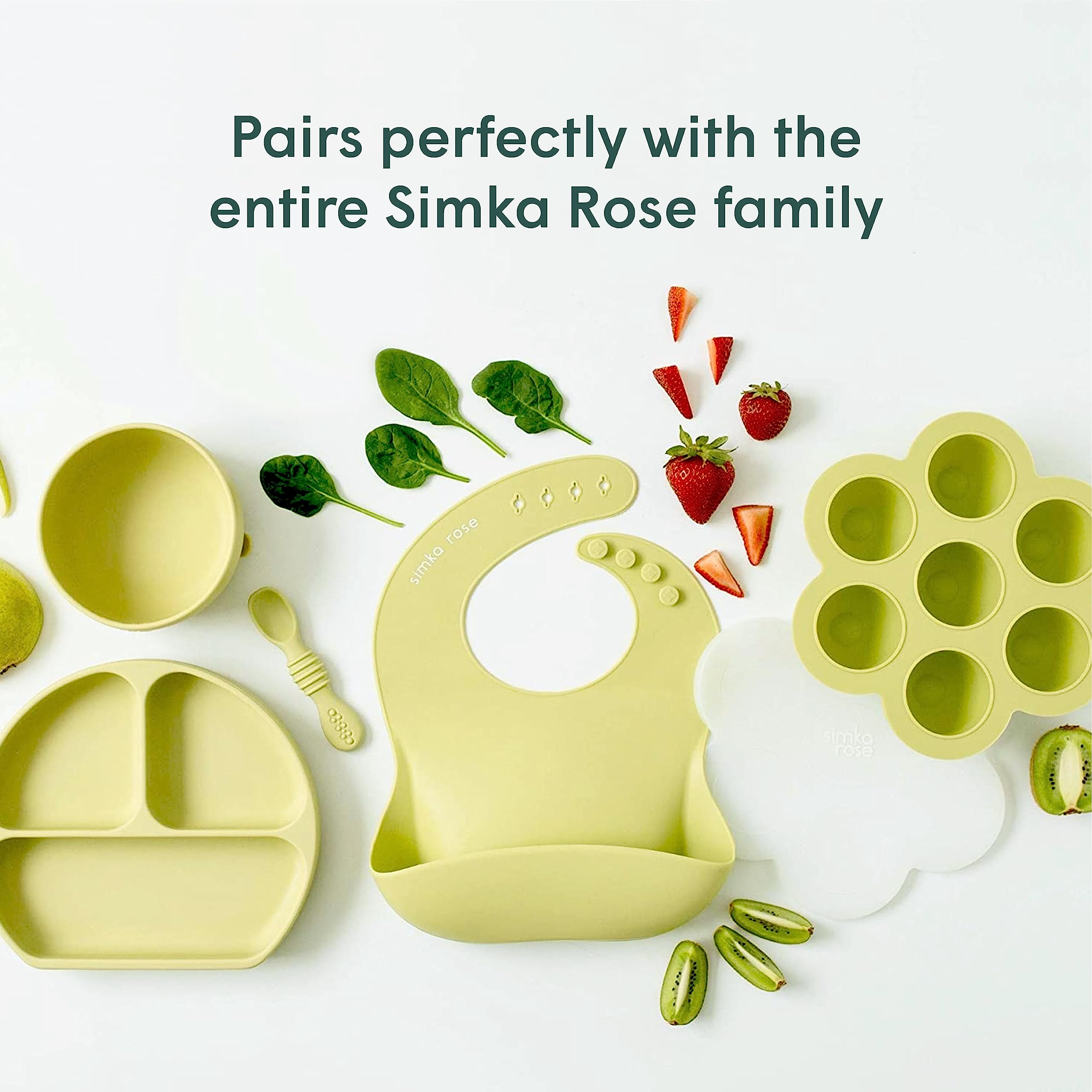 Self-Feeding Silicone Spoons | Natemia - additional view