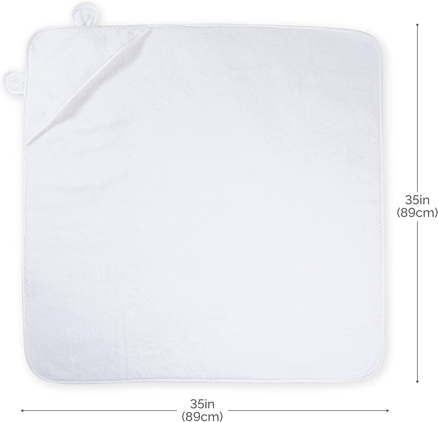 Organic Cotton Hooded Towel | Natemia - additional view