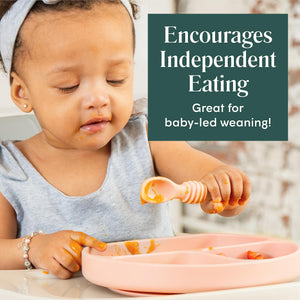 Self-Feeding Silicone Spoons | Natemia - additional view