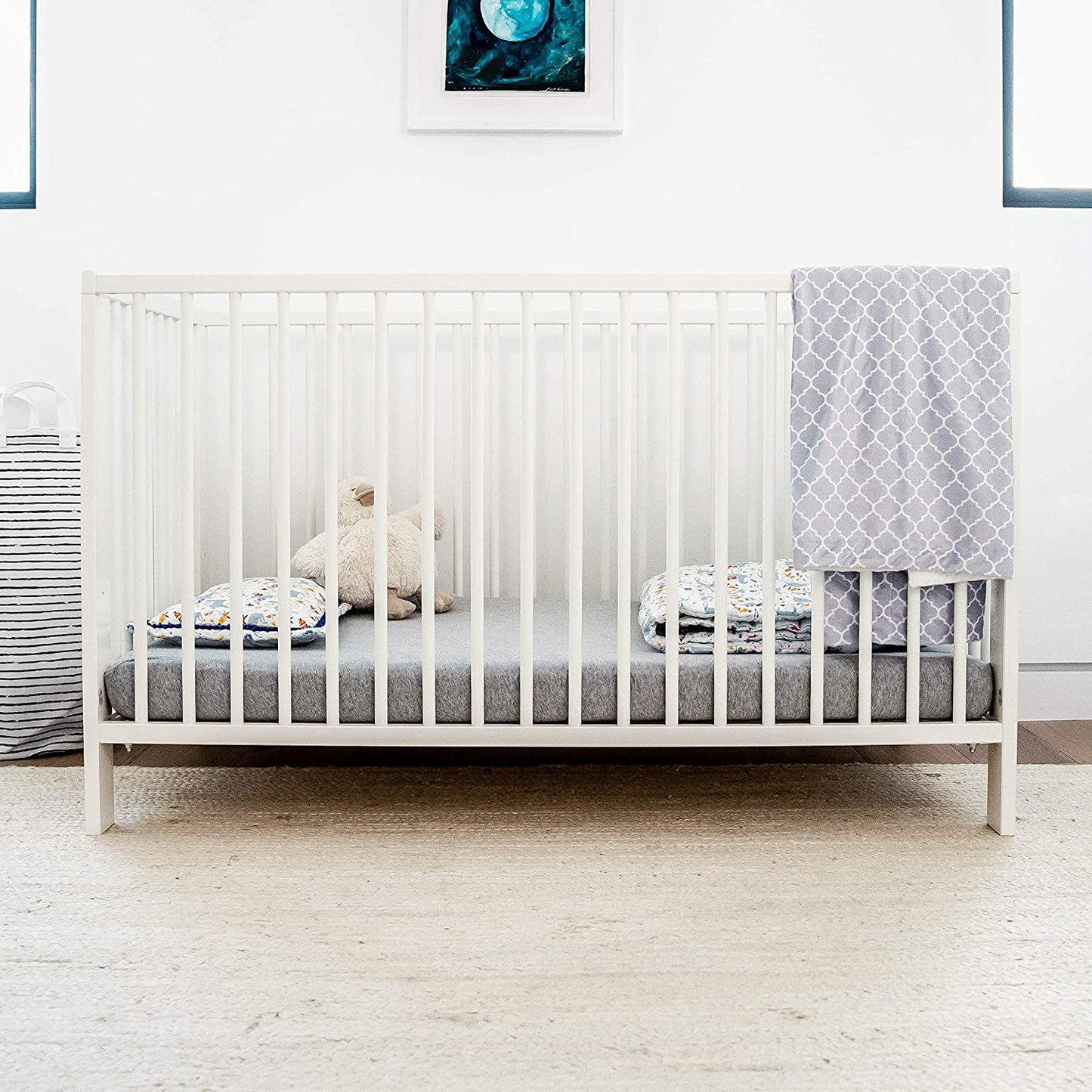 Crib Sheets - Grey