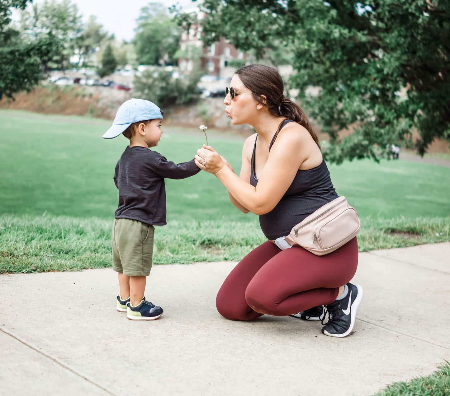 Kibou Travel Diaper Bag - Blush