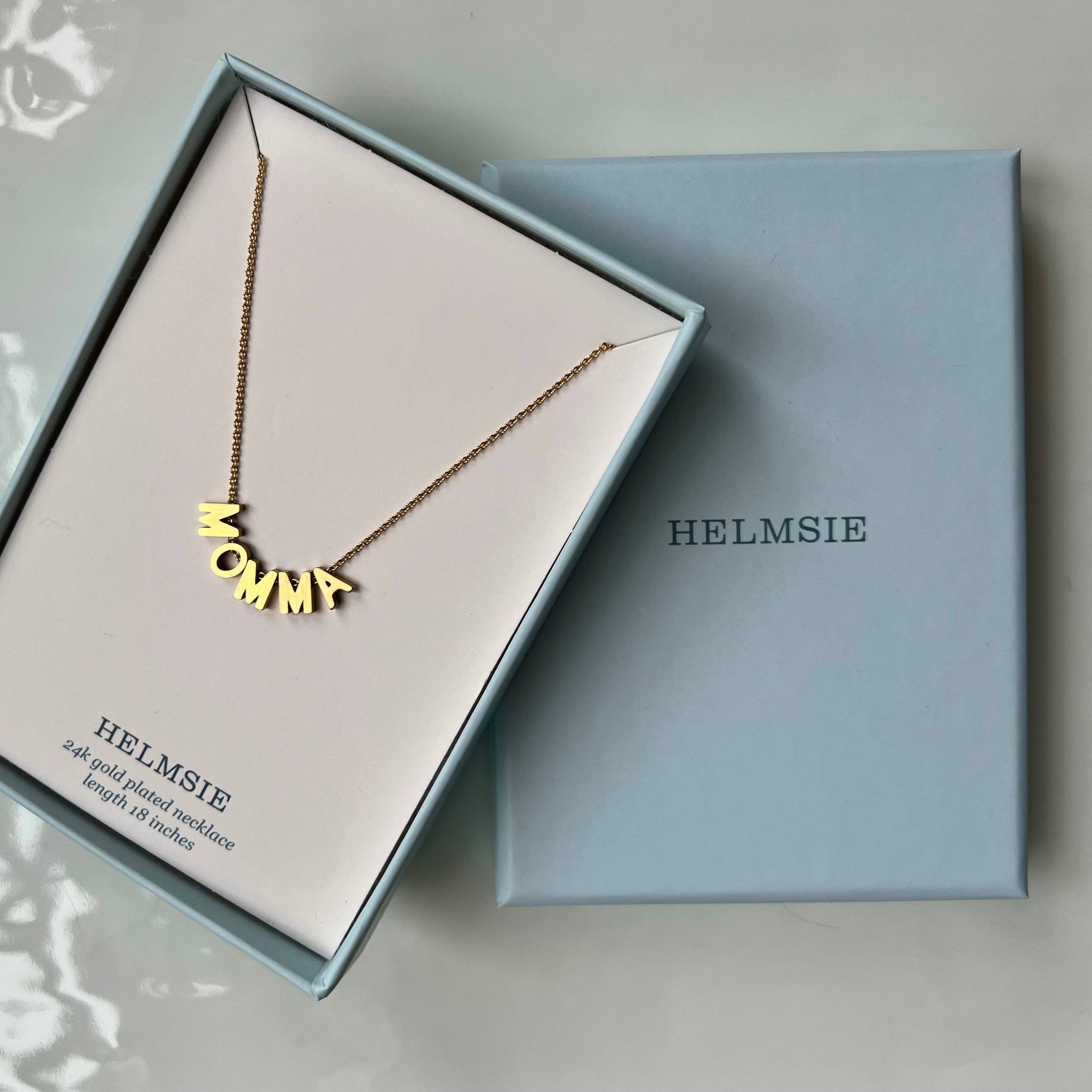 Capitalized 'Mama' Necklace