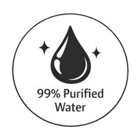 99% purified water