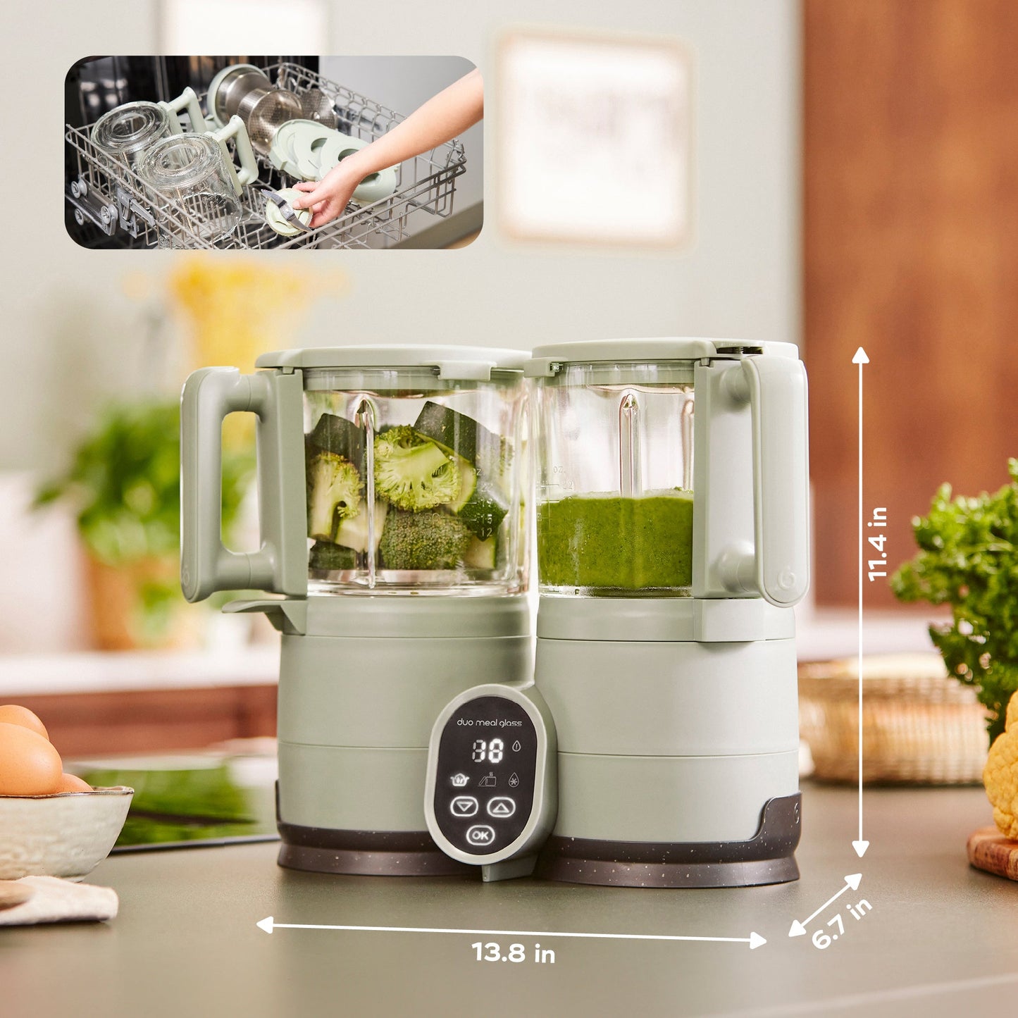 Duo Meal Glass Pro Baby Food Maker