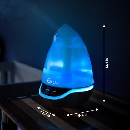 Hygro Plus 3-in-1 Baby Humidifier, Diffuser & Nightlight