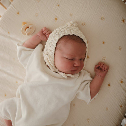 Mini Muslin Crib Sheet