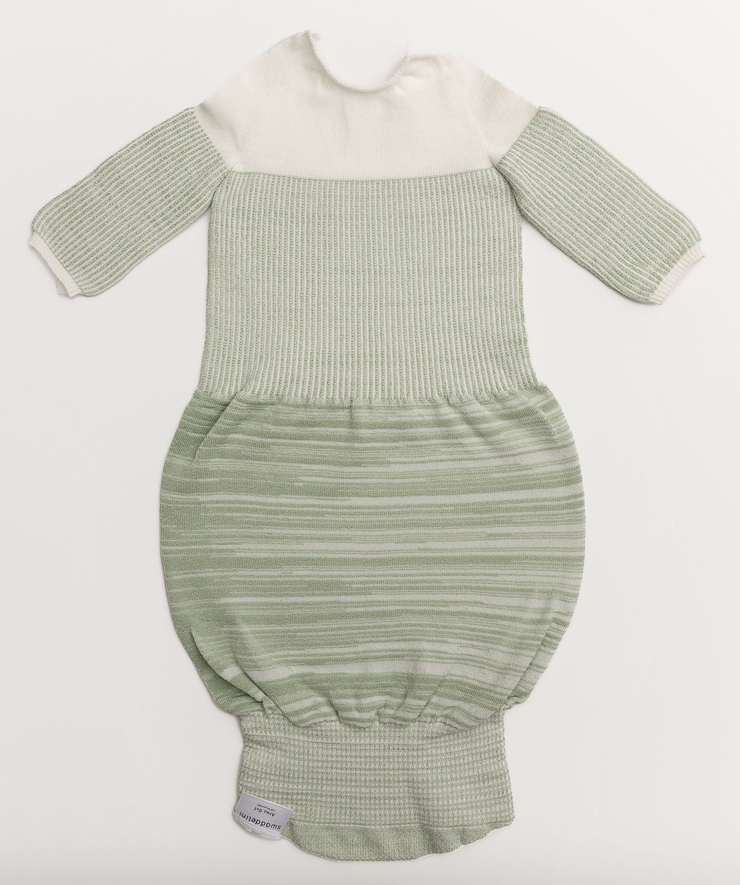 Bamboo Blend Mint Arms Out™ Long Sleeve Sleep Sack