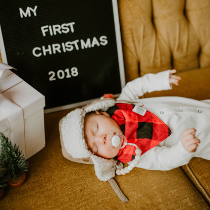 Lumberjack Bandana Bib Set