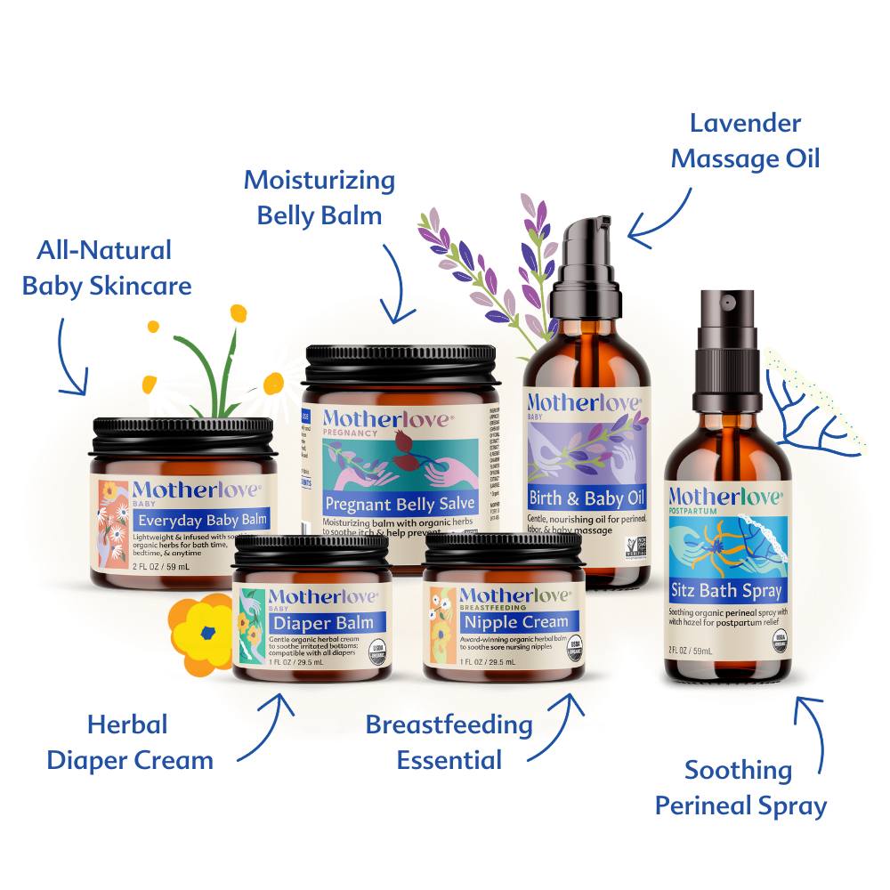 Bump to Baby Gift Box | Motherlove Herbal Company - additional view