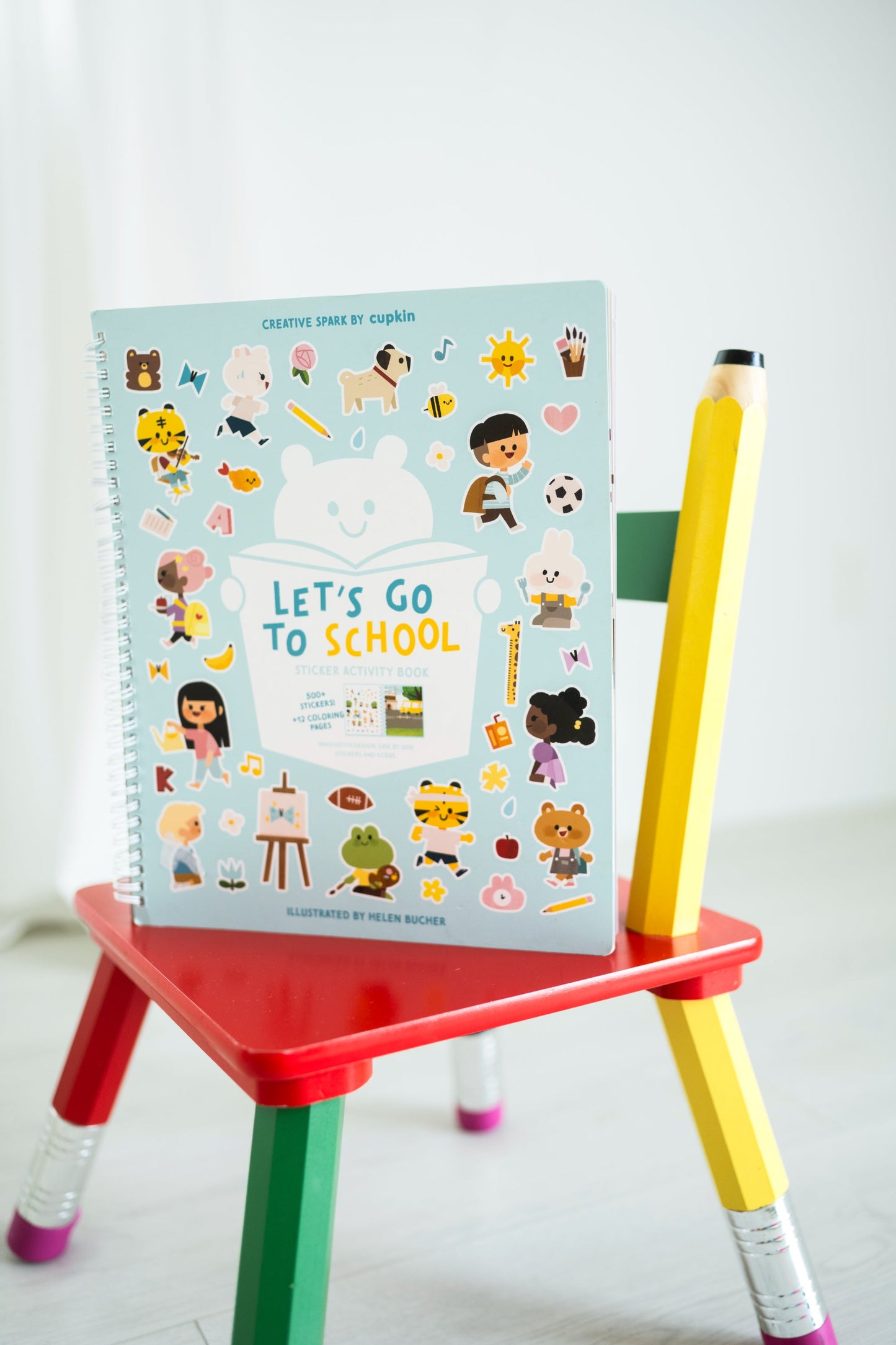 Let's Go To School Sticker Book