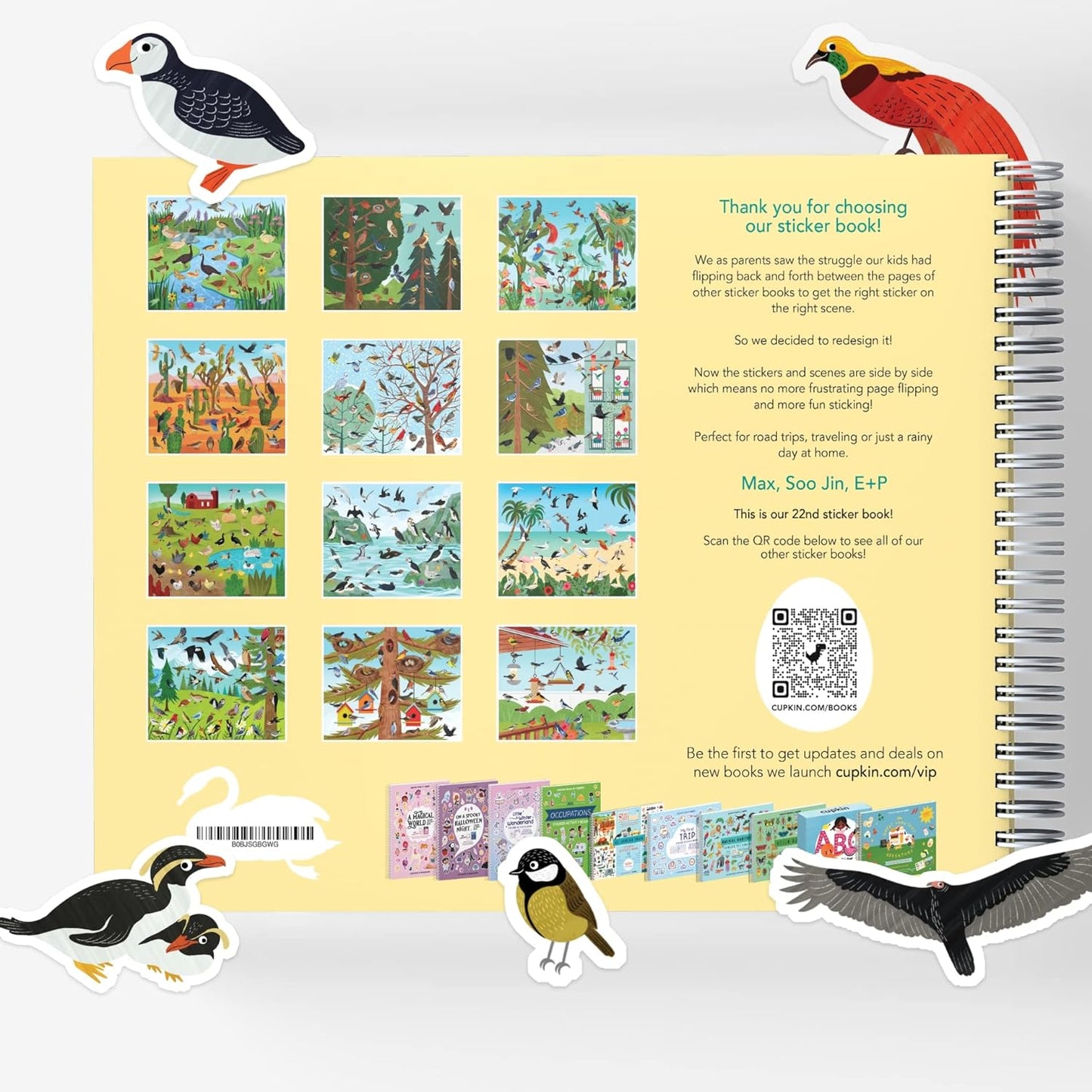 Birds Sticker Book