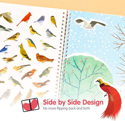 Birds Sticker Book