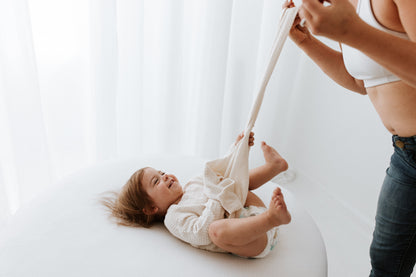 Swaddelini Organic Cotton Romper | Soft, Breathable & Easy-On Baby Clothing