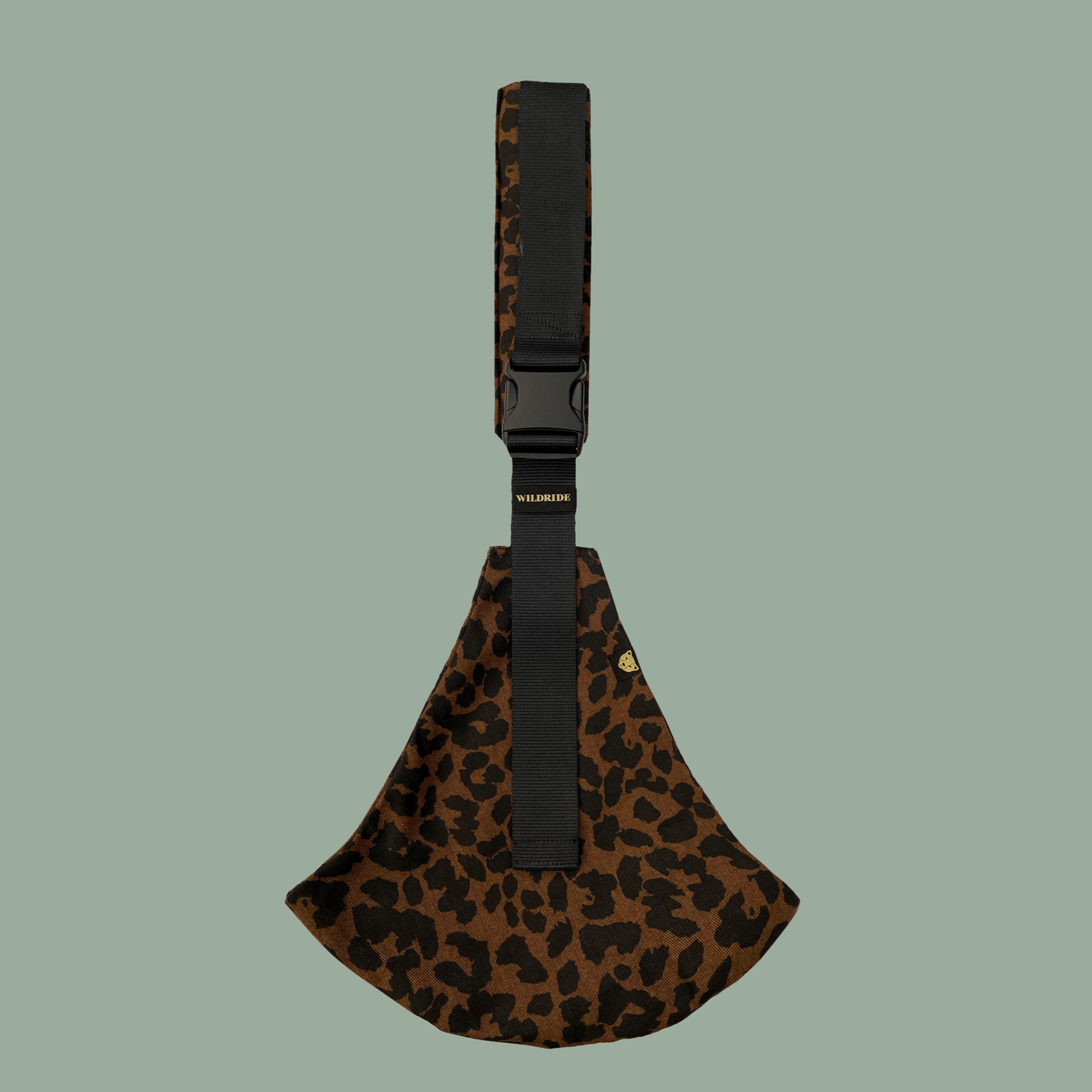 Toddler Carrier Leopard Print Brown