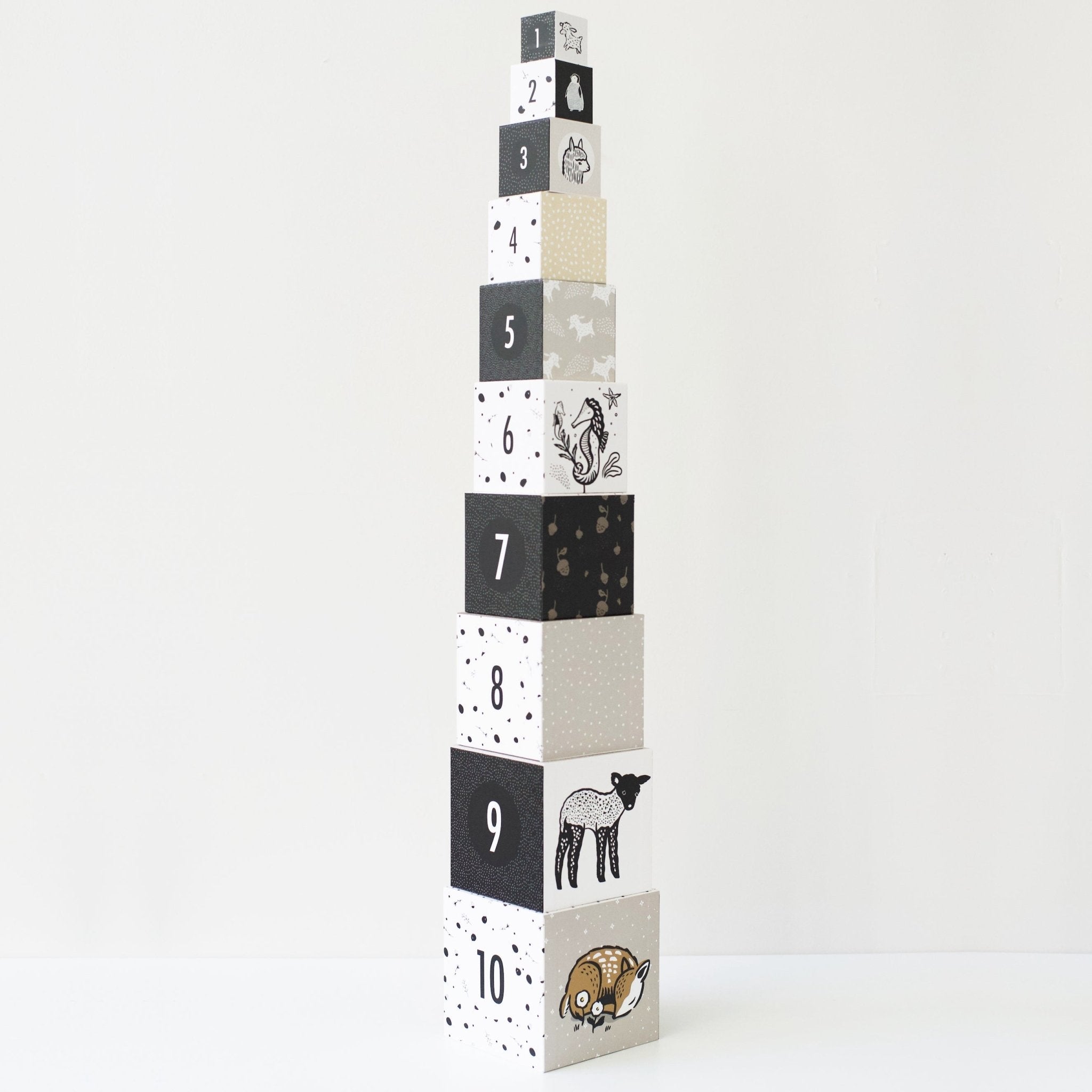 Nesting Blocks - Baby Animals | Wee Gallery - additional view