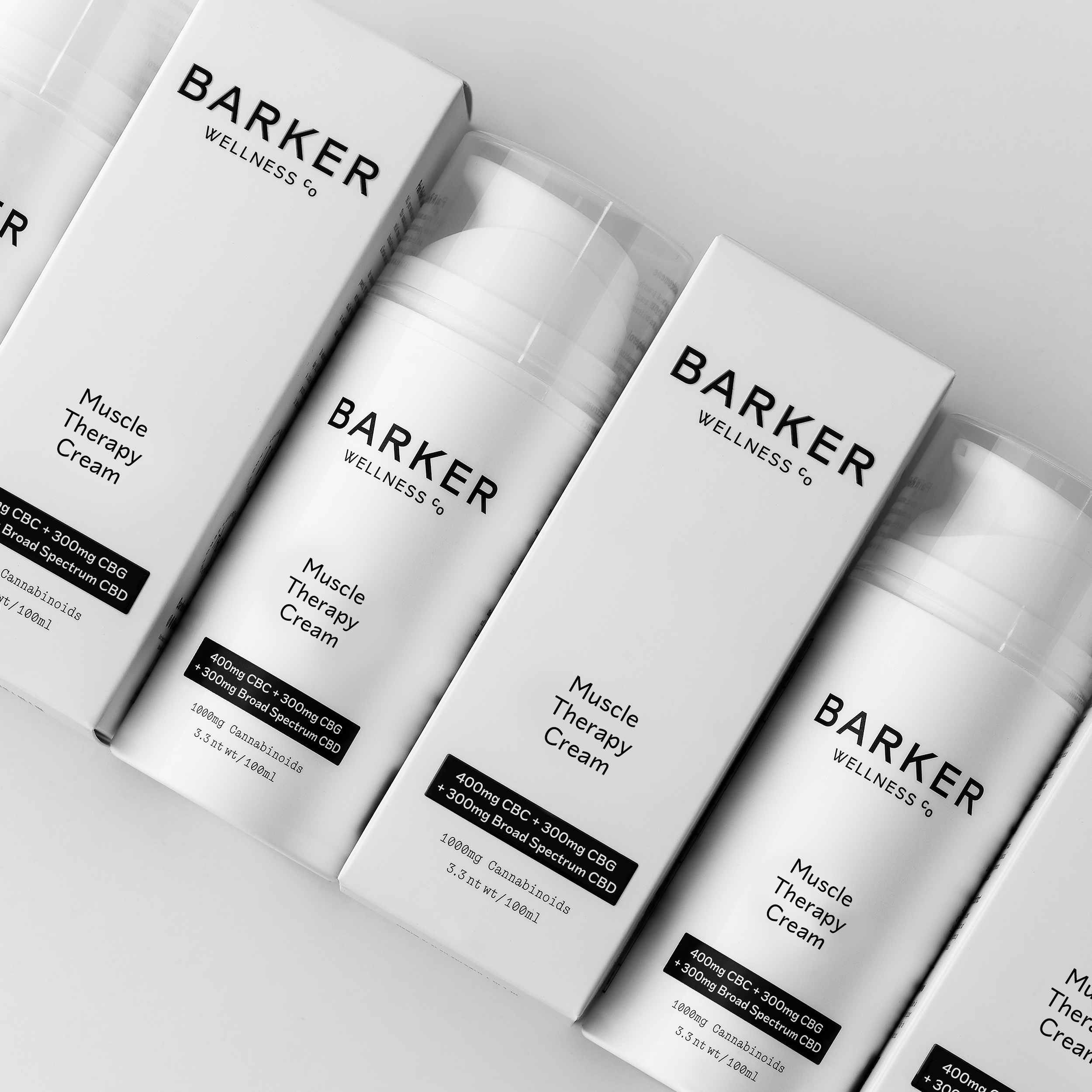CBD & CBC Muscle Therapy Cream | Barker Wellness - additional view