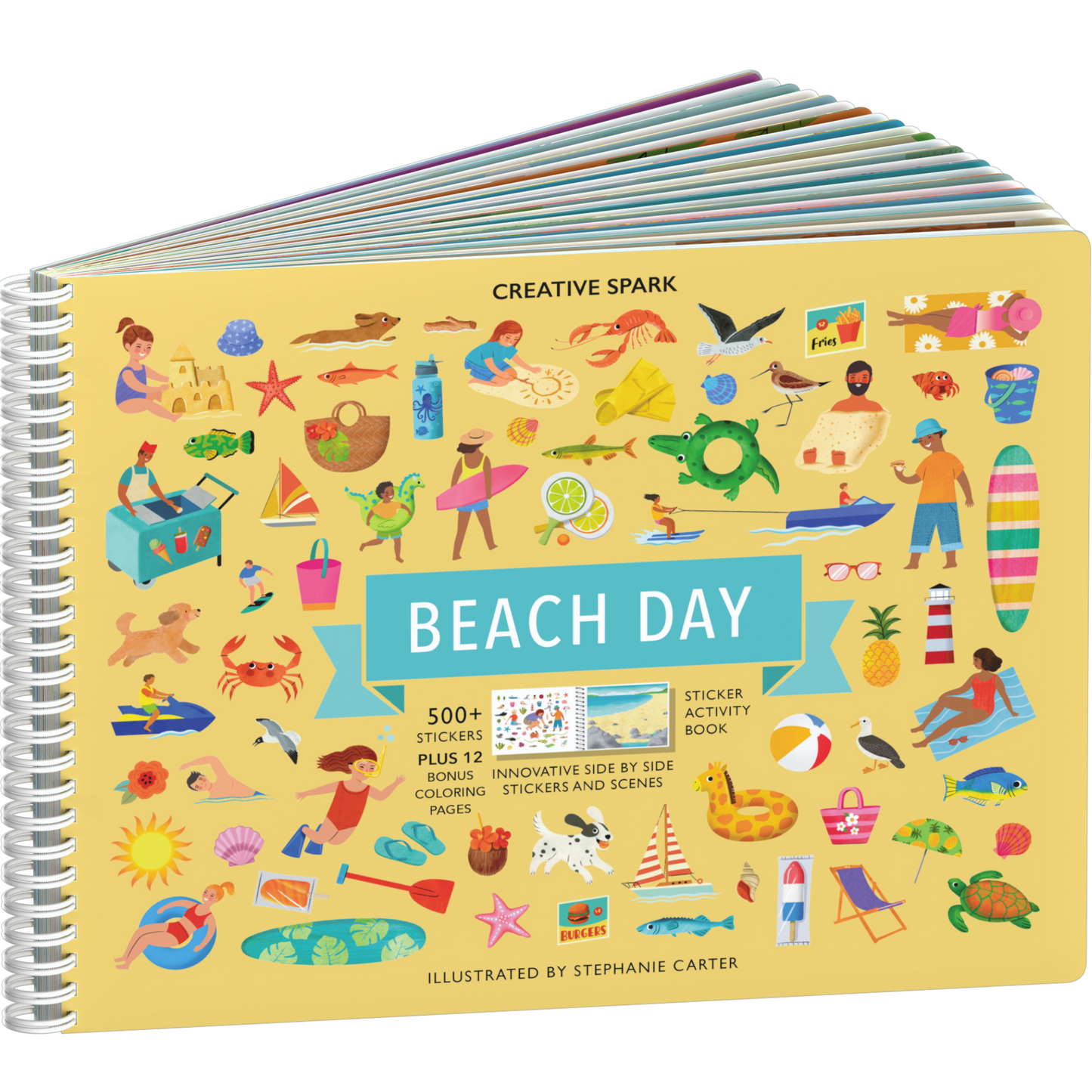 Beach Day Sticker Book