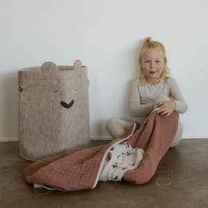 Bear Felt Laundry Hamper | Parker Baby Co. - additional view