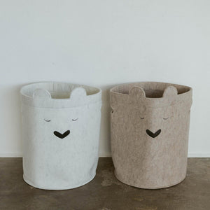 Bear Felt Laundry Hamper | Parker Baby Co. - additional view
