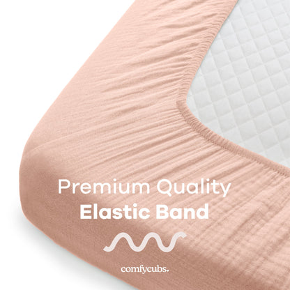 Muslin Fitted Crib Sheet