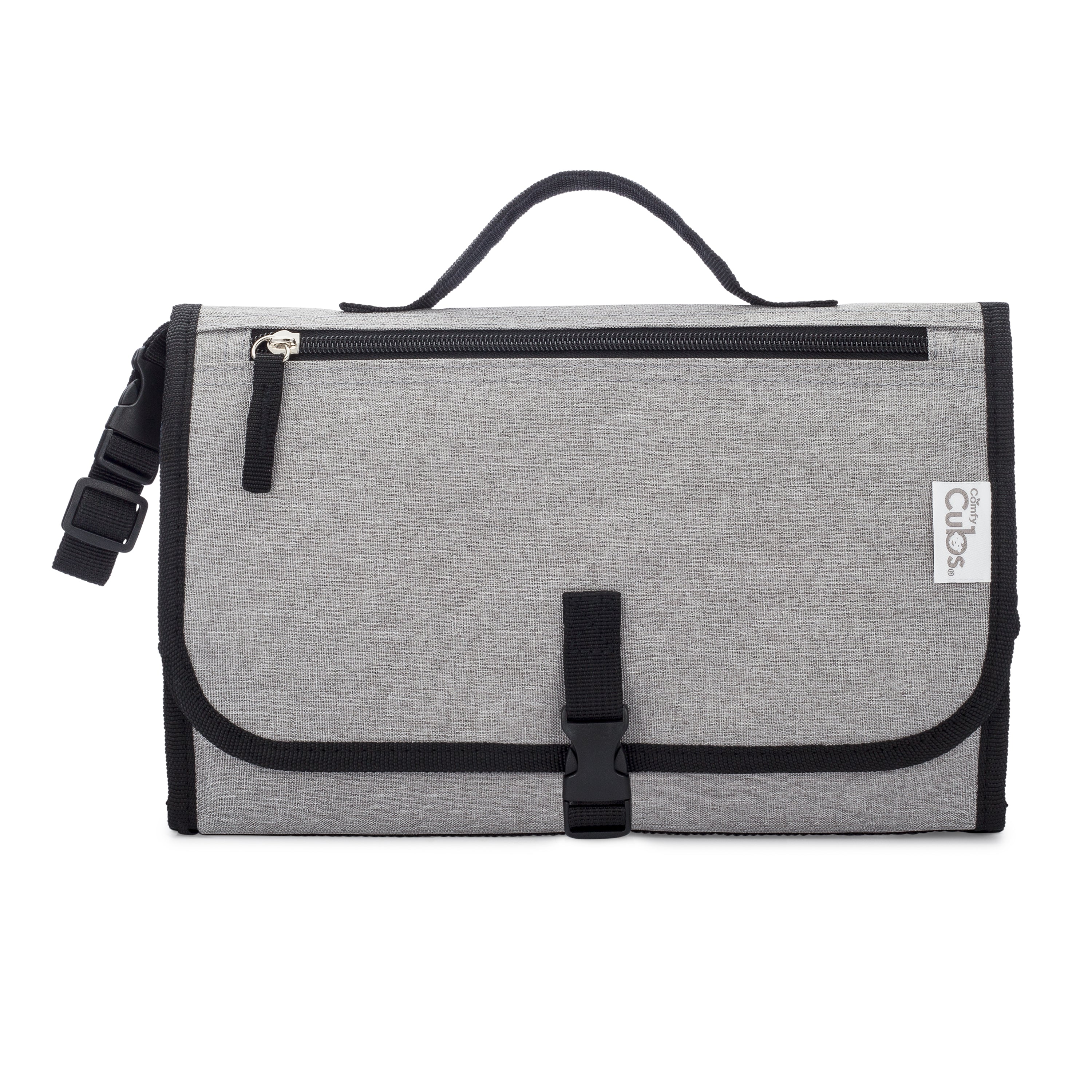 Portable Large Changing Pad - Solid Grey