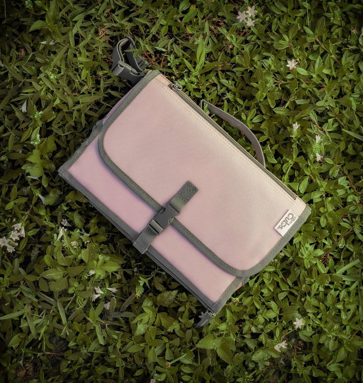 Portable Large Changing Pad - Pink Blush