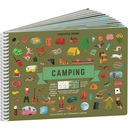 Camping Sticker Book