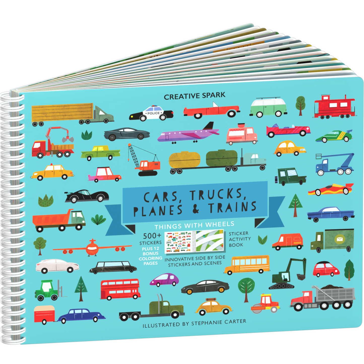 Things with Wheels Sticker Book