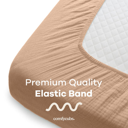 Muslin Fitted Crib Sheet