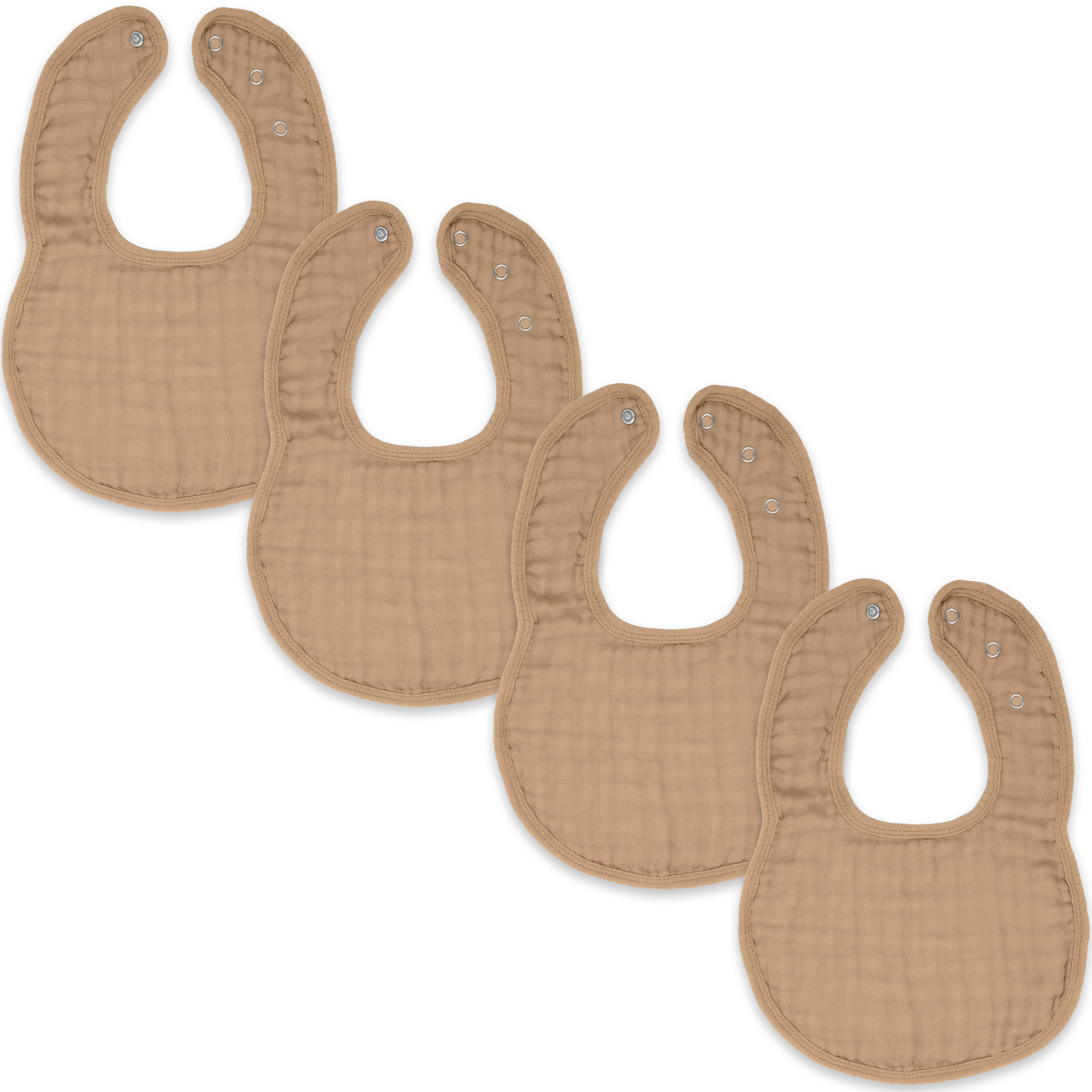 Muslin Bibs - Cedar