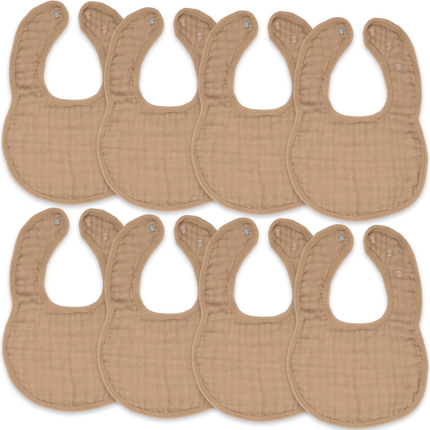 Muslin Bibs - Cedar